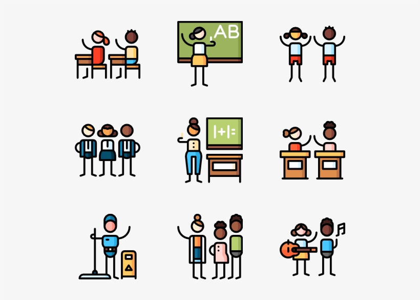 Back To School - Cartoon, transparent png download