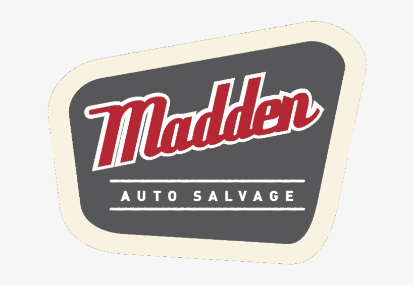 Madden Auto Salvage Logo - Label, transparent png download