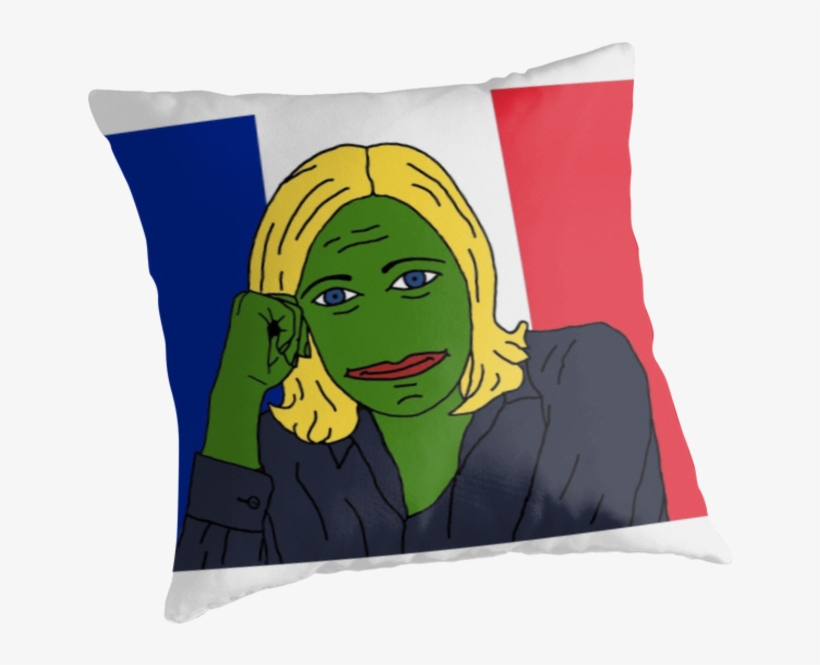 Marine Le Pen Edition - Cushion, transparent png download