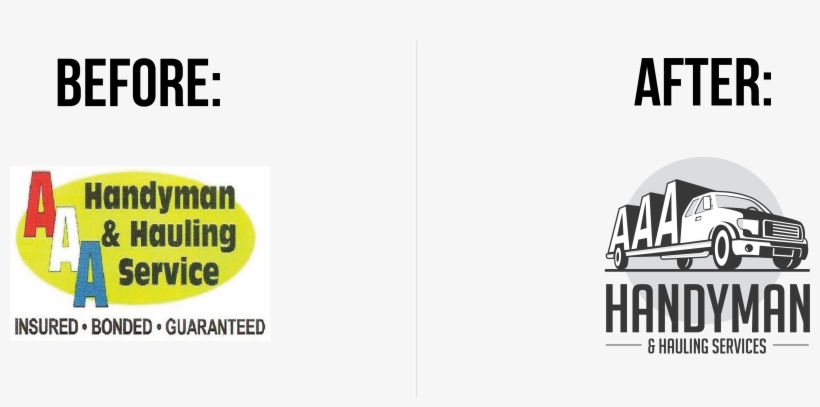 Aaa Handyman And Hauling Service - Hauling Company Logo, transparent png download