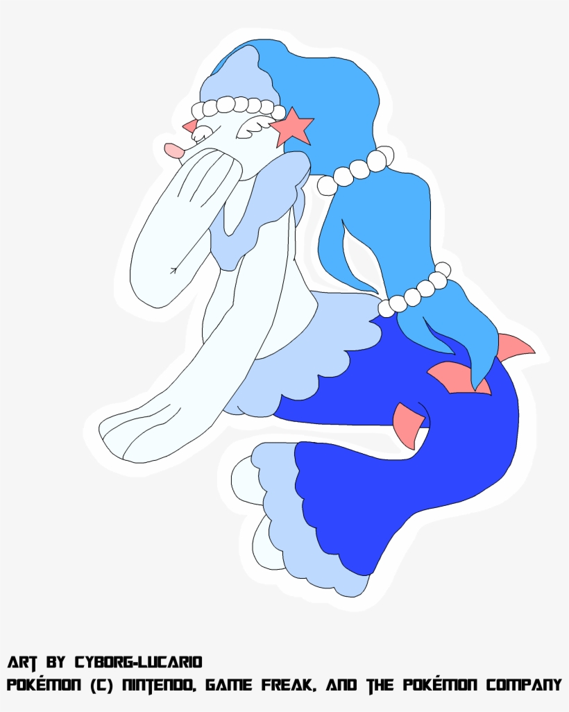 [com] Giggling Primarina - Illustration, transparent png download