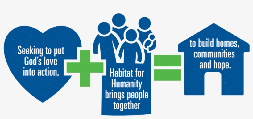 Mission Logo 01 885a7cff33 - Habitat For Humanity, transparent png download