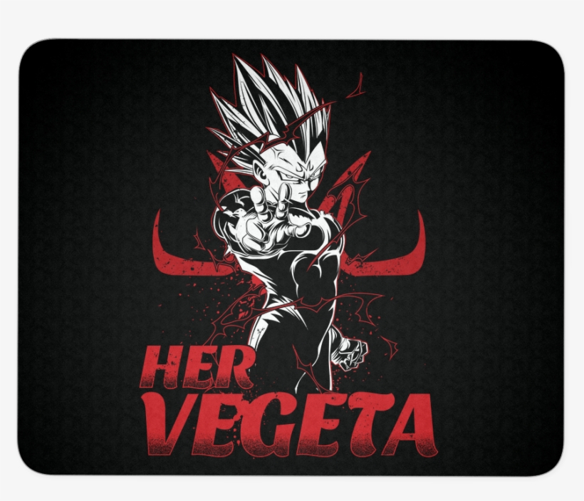 Super Saiyan Her Majin Vegeta Mouse Pad - Demon, transparent png download