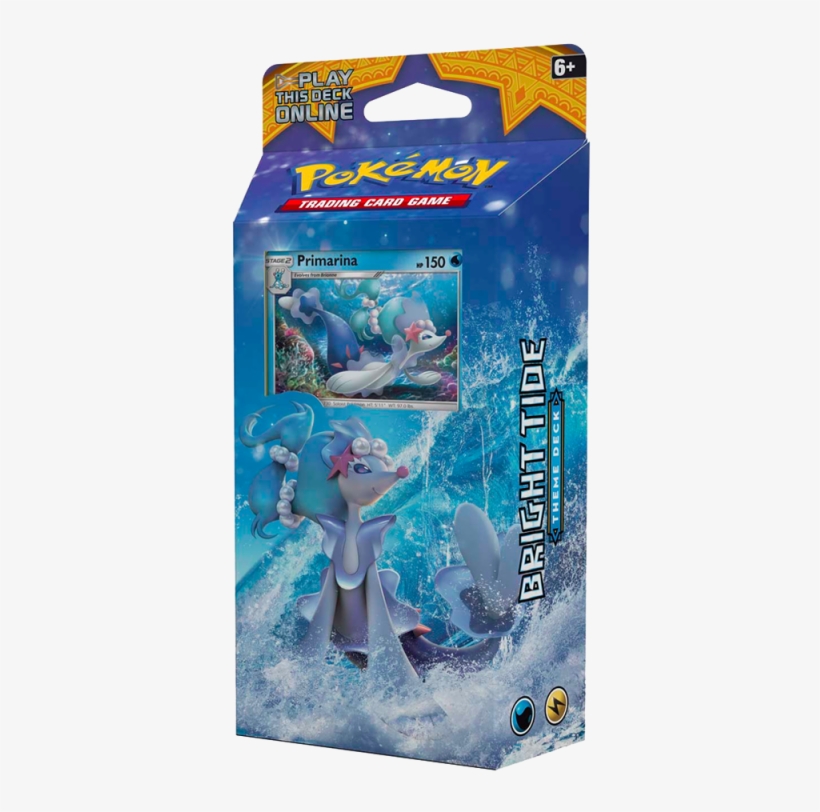 More Images - Pokemon Theme Deck Primarina, transparent png download