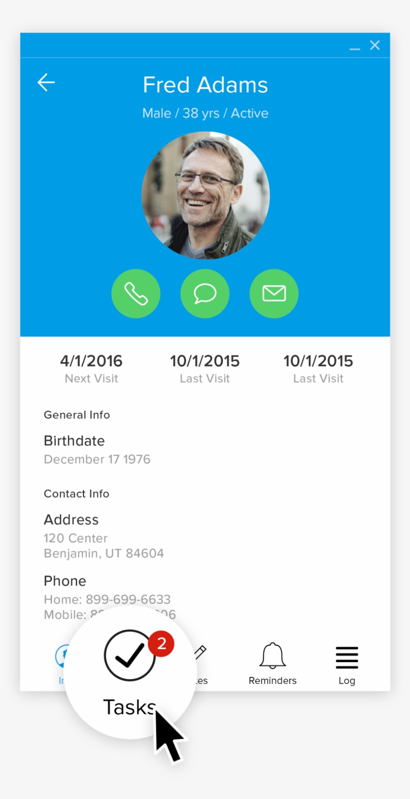 Check The Status Of Each Appointment And Call Or Text - Flyer, transparent png download