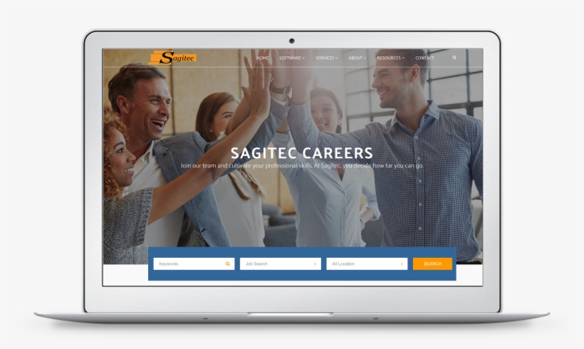 Computer Sagitec Careers - Co Workers Having Fun, transparent png download