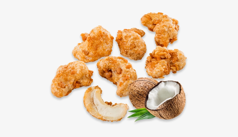 Glazed Cashews With Toasted Coconut - Pakora, transparent png download