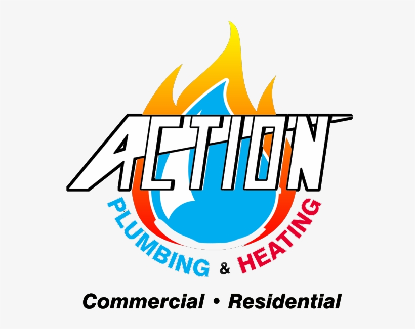 Action Plumbing & Heating, Inc - Graphic Design, transparent png download