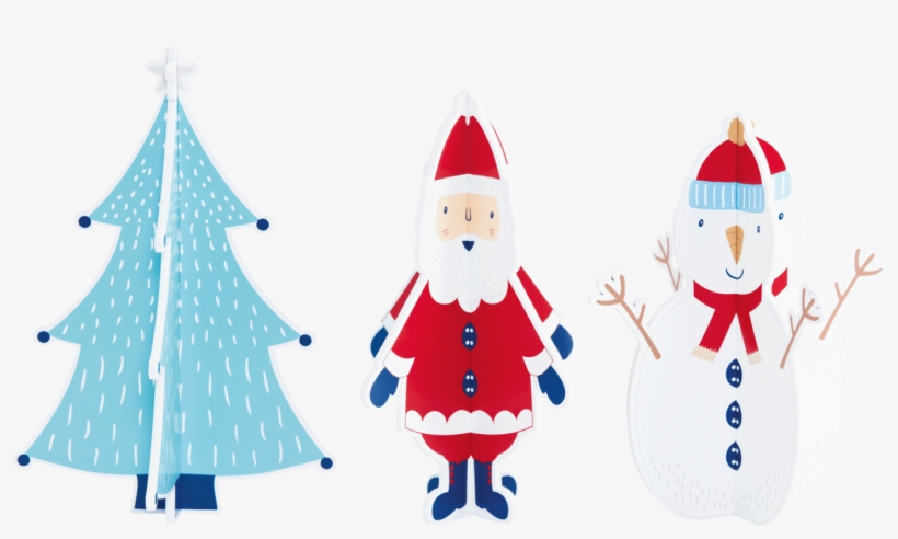 Father Christmas & Friends - Christmas Tree, transparent png download