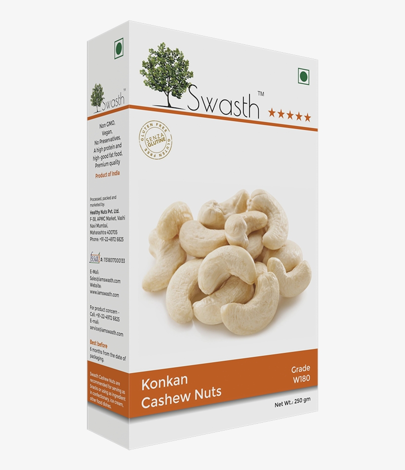 Konkan Cashew Nuts - Cashew, transparent png download
