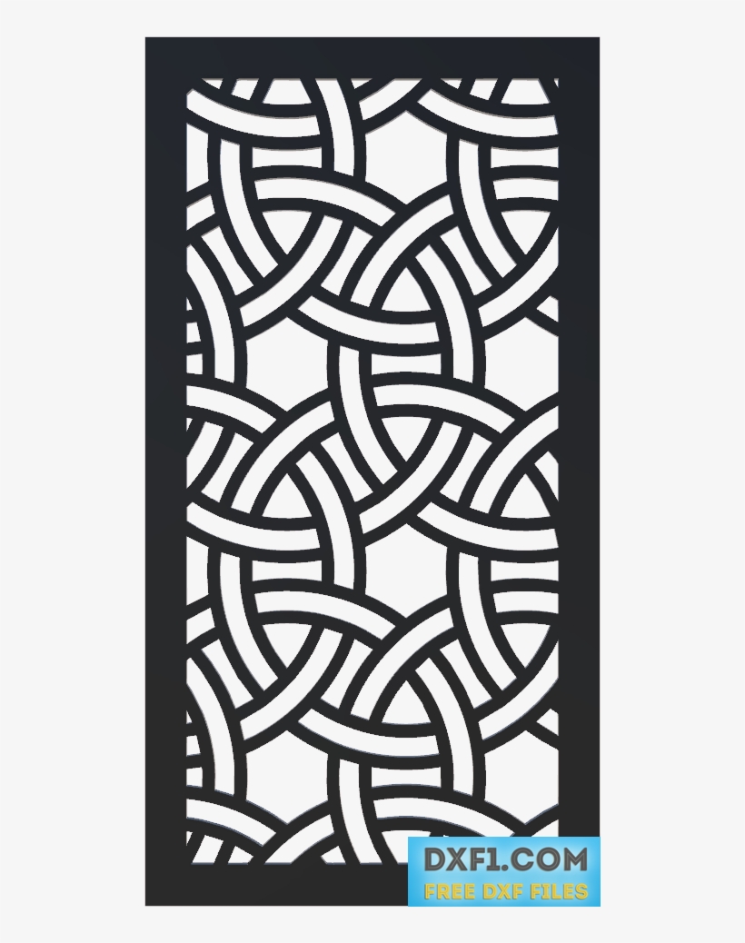 Plasma Cut Panel - Privacy Screen Cad Template, transparent png download