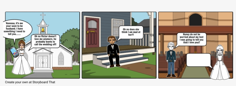 Wedding Gone Wrong - Storyboard, transparent png download