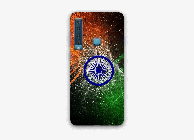 Indian Ashok Chakra With Glass Background Samsung A9, transparent png download