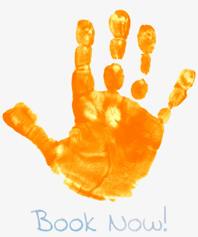 Contact Us - Childs Handprint, transparent png download