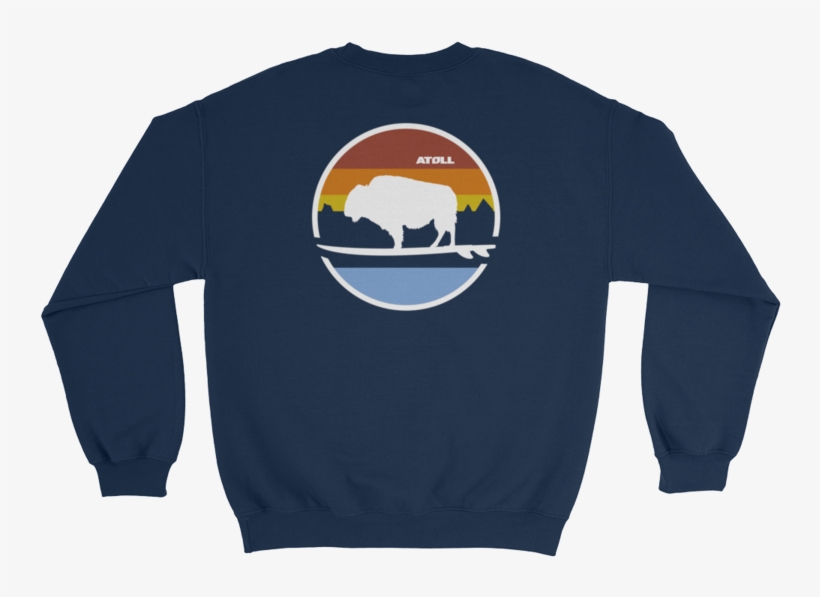 Atoll Boards Landscape Crew Neck Sweat Shirt Atoll, transparent png download