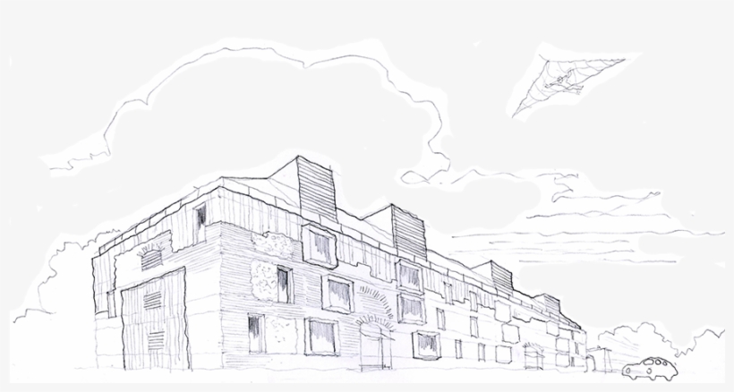 Reform Of The Old Bread Industrial Building Of The - Illustration, transparent png download
