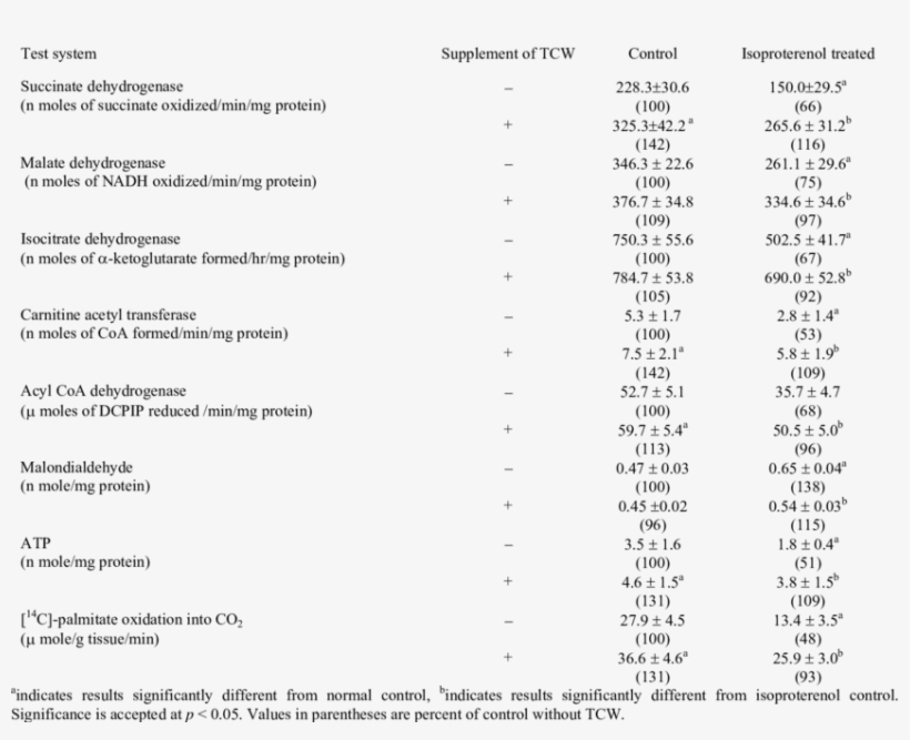 Effects Of Isoproterenol By Tcw On Heart Mitochondrial - Document, transparent png download