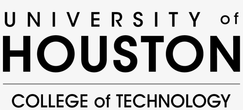 Uh College Of Technology - University Of Houston Logo Black, transparent png download