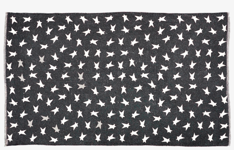 Black Primitive Star Rug Rect - Artwork Of Binmaley Pangasinan, transparent png download