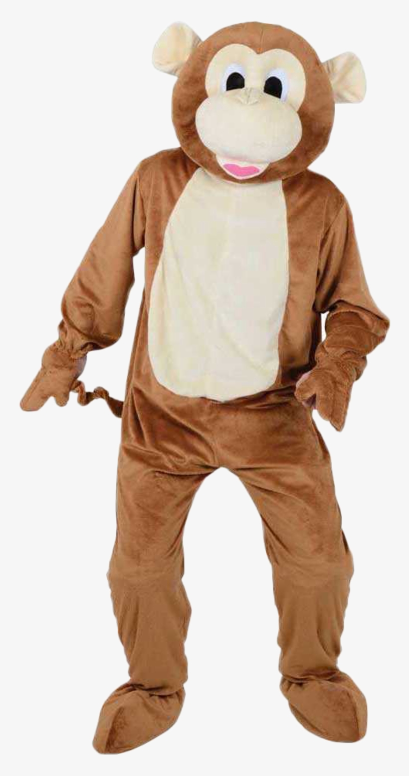 Mini Mascot Cheeky Monkey Costume - Monkey Mascot, transparent png download