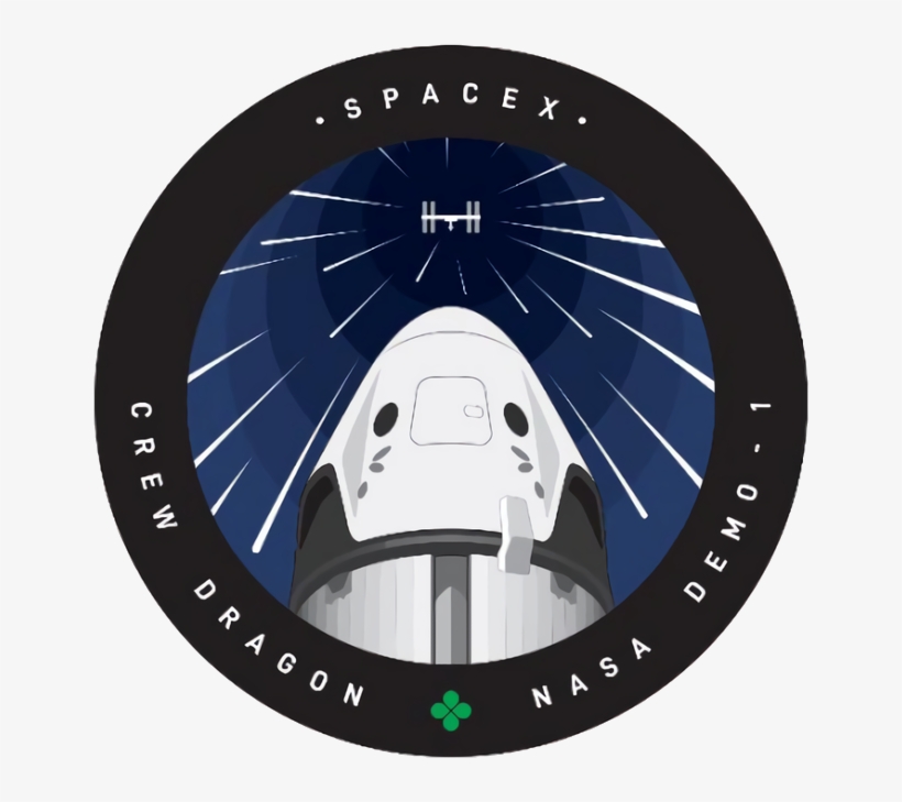 Upscaled Patch With Transparent Background - Spacex Dm 1, transparent png download