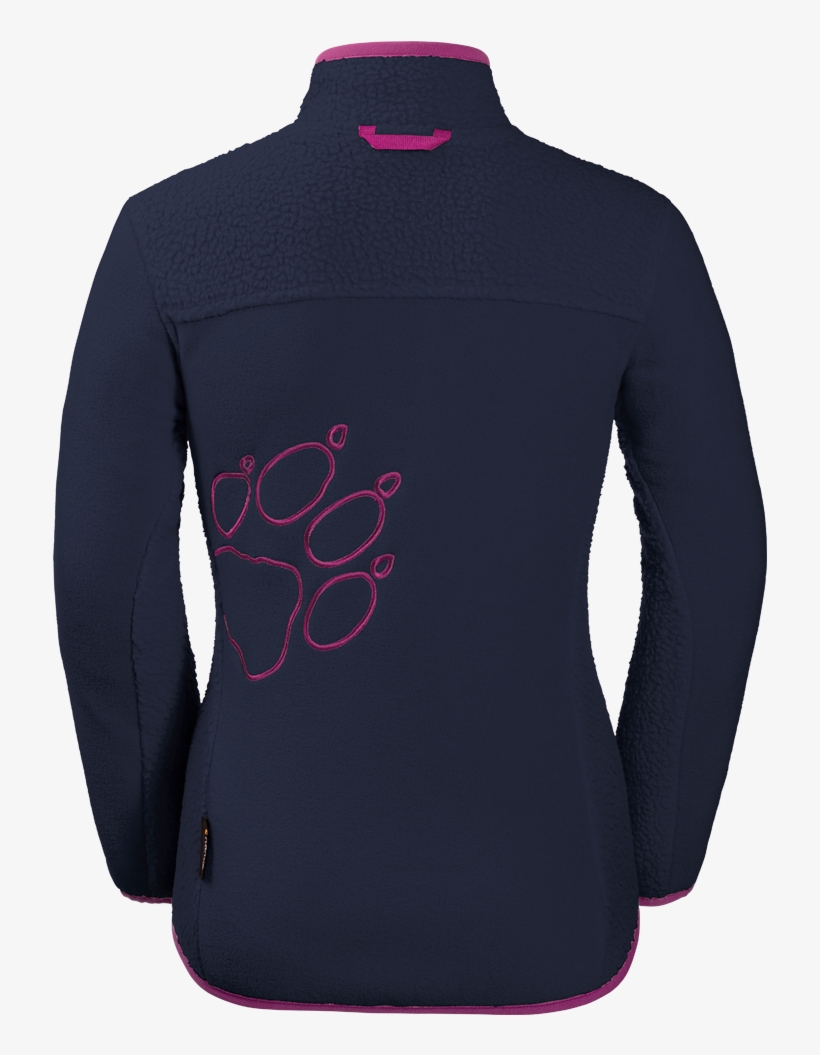 Jack Wolfskin G Arctic Wolf Fleece - Long-sleeved T-shirt, transparent png download