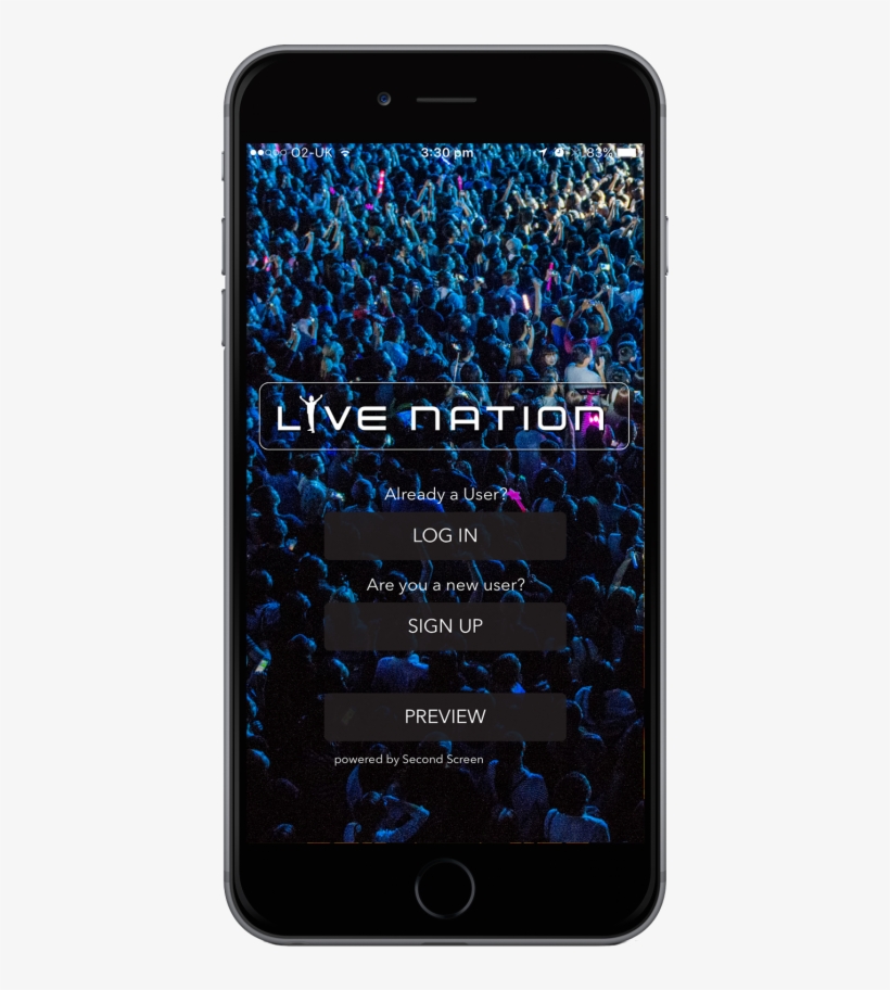 Livenation - Iphone, transparent png download