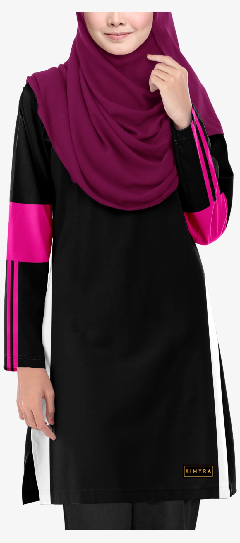 Sporty Muslimah Blackpink - School, transparent png download