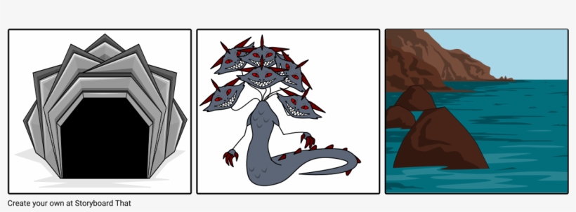 Sea Monster - Illustration, transparent png download