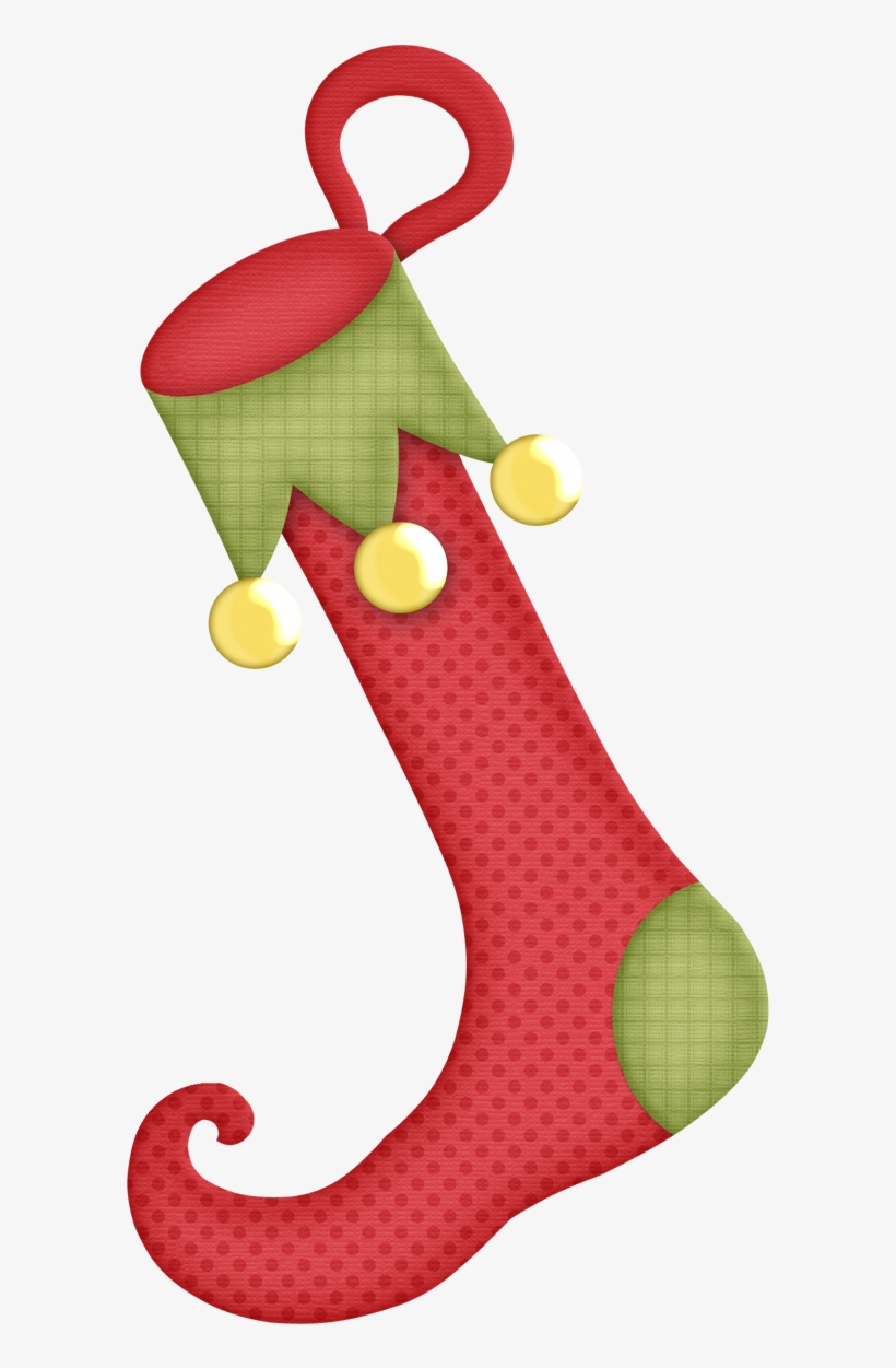 ‿✿⁀stockings‿✿⁀ Christmas Graphics, Christmas Clipart, - Christmas Stocking, transparent png download