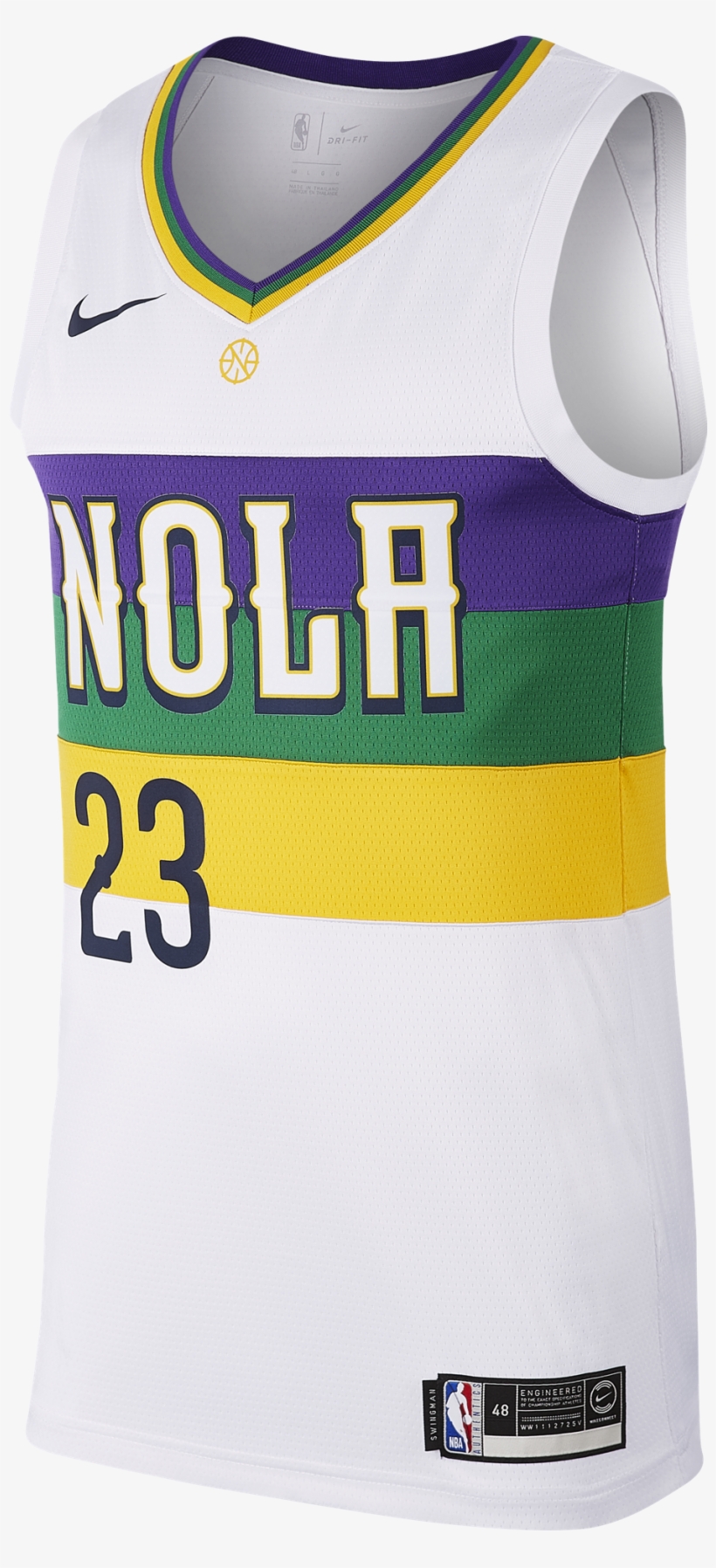 Nike Nba New Orleans Pelicans Anthony Davis Swingman - Sports Jersey, transparent png download