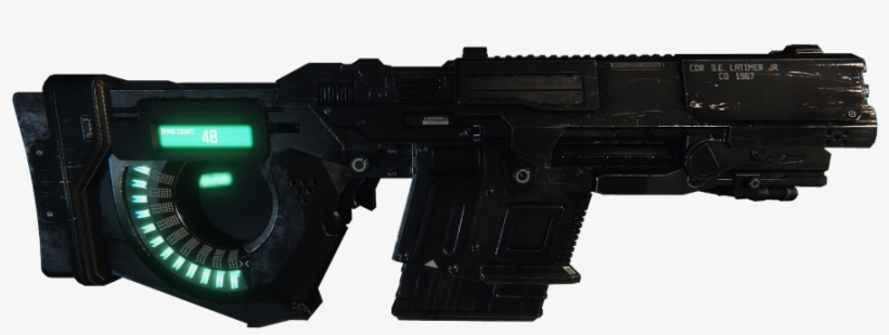 Assault Rifle For The Robert Space Industries Game - Firearm, transparent png download