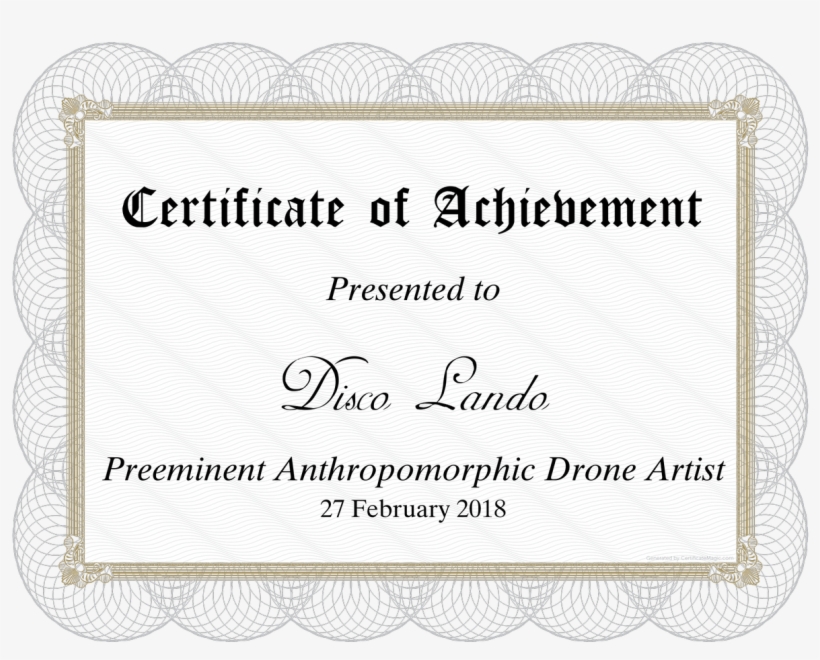 Star Citizenverified Account - Certificate, transparent png download