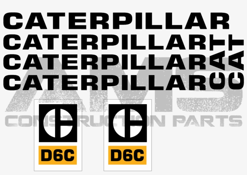 D6c Caterpillar Logo, transparent png download