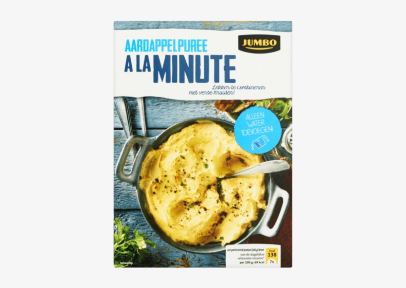Jumbo A La Minute Aardappelpuree - Jumbo, transparent png download