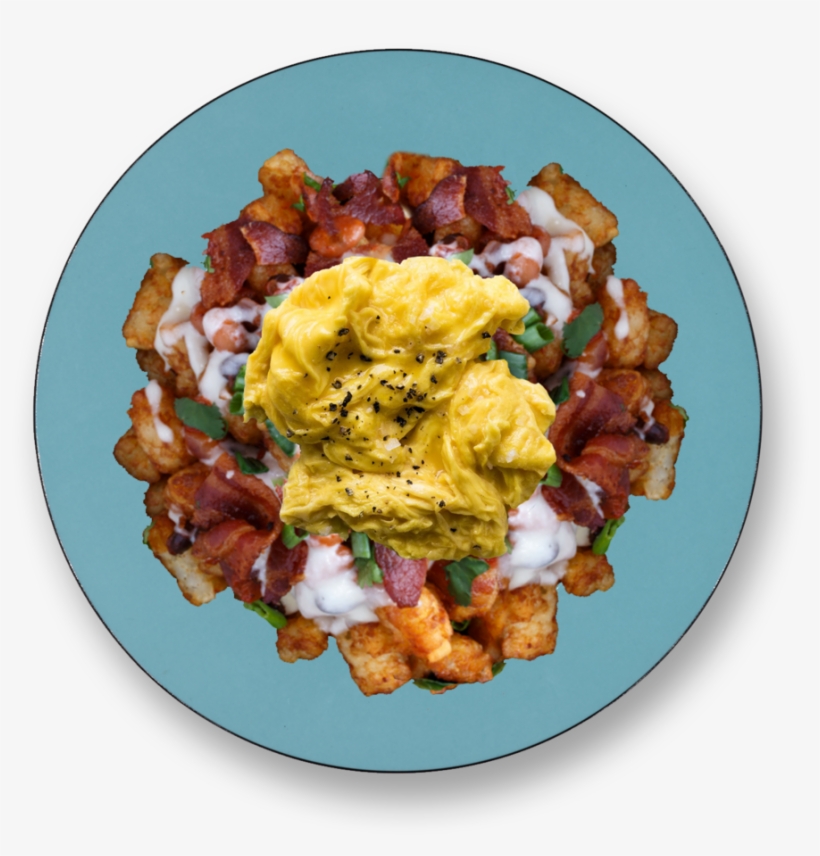 Loaded Breakfast Bowl - Scrambled Eggs, transparent png download
