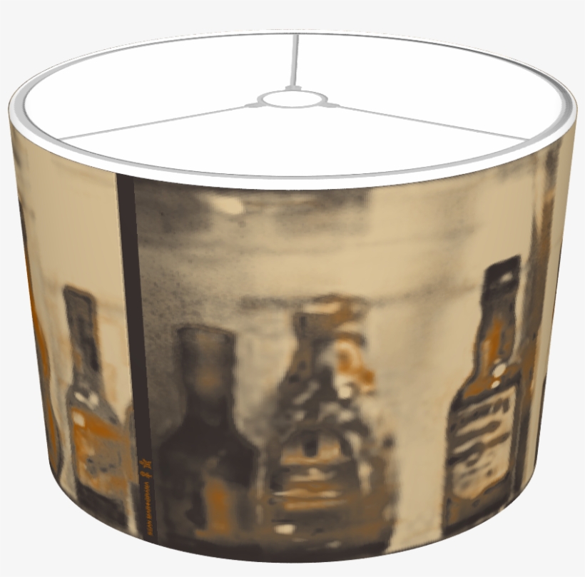 Liquor Bottles - Lampshade, transparent png download