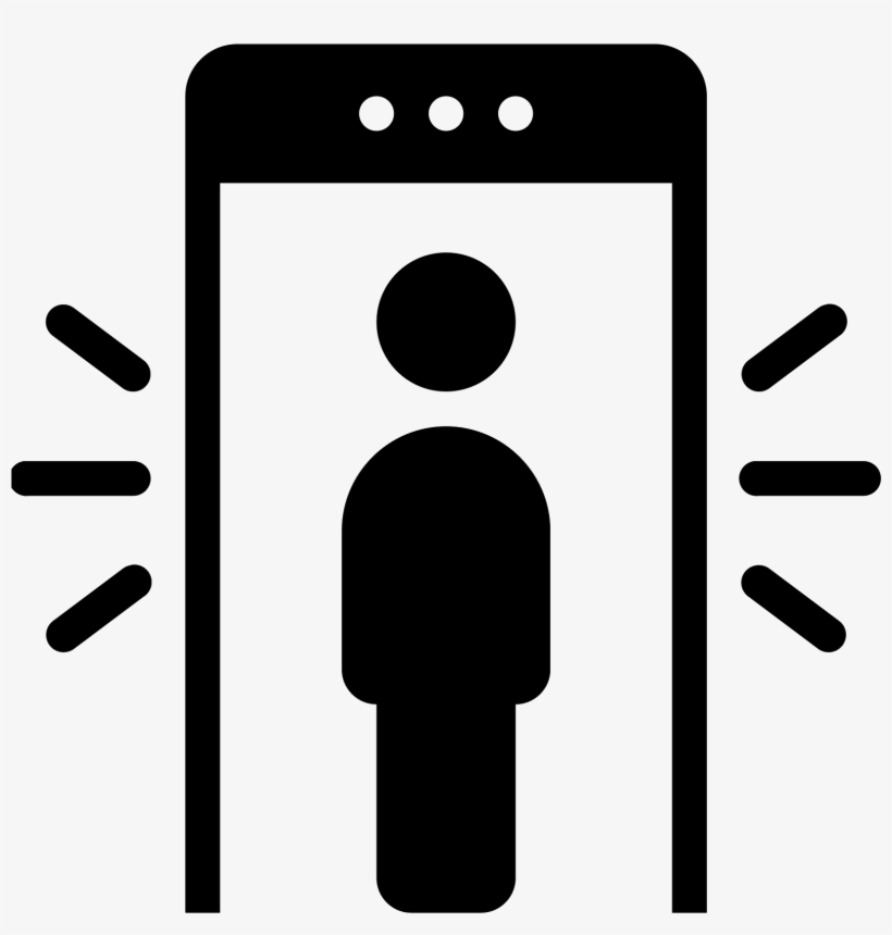 Banner Black And White Metal Detector Filled Cones - Metal Detector Icon, transparent png download