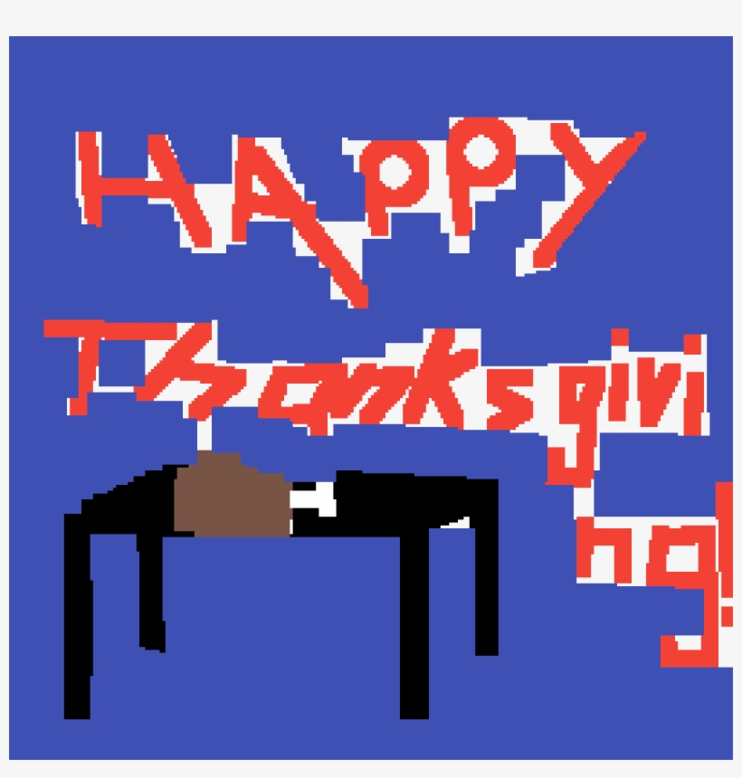 Thanksgiving Dinner - Poster, transparent png download