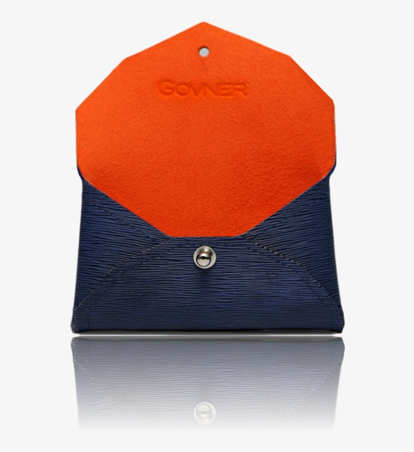 Summer Blue Mini Leather Envelope Wallet, transparent png download