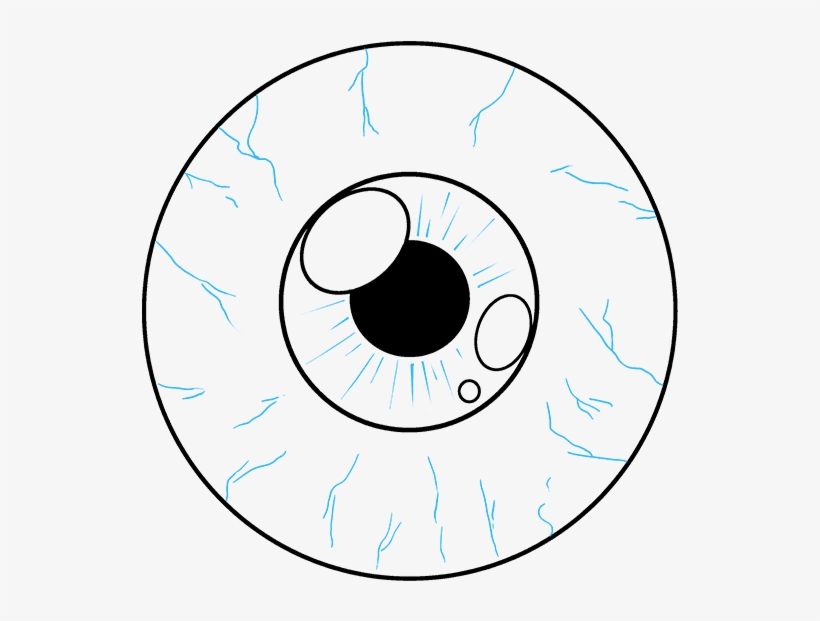 How To Draw Eyeball - Sport Club Internacional, transparent png download