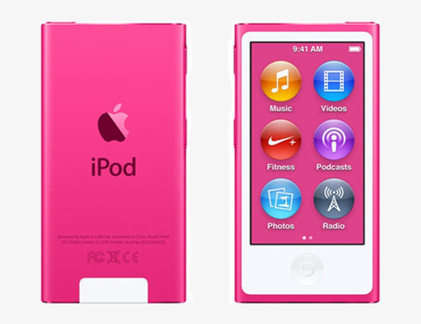 Ipod Nano - Ipod Nano 7th Generation Pink Transparent PNG