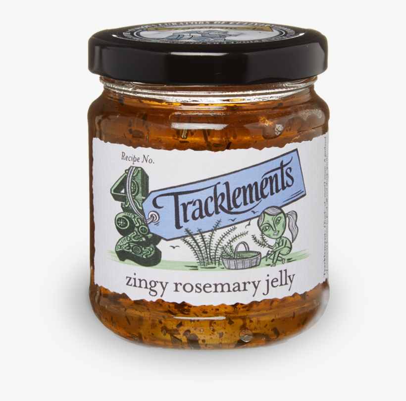 Zingyrosemaryjellyjr02 - Tracklements Zingy Rosemary Jelly, transparent png download