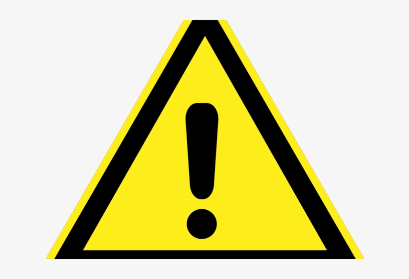 Danger Clipart Warning Sign - Traffic Sign, transparent png download