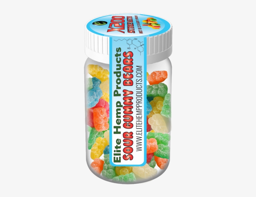 Cbd Infused Gummy Bear X200 Strength - Gummy Bear, transparent png download