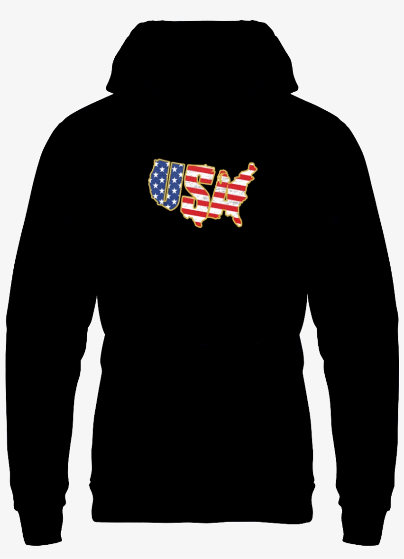 U - S - A - Outline Gold U - S - A - Outline Gold U - Heroin Kills Hoodies, transparent png download