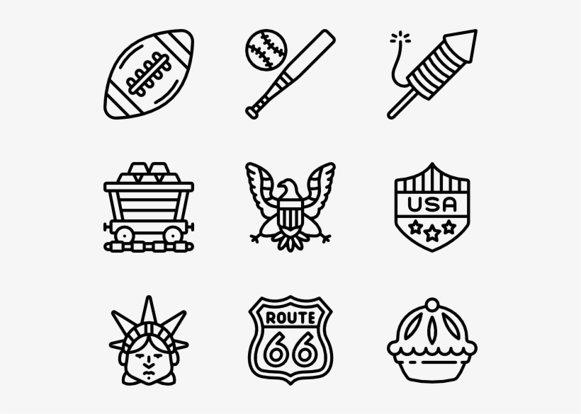 Americana - Hip Hop Icon Png, transparent png download