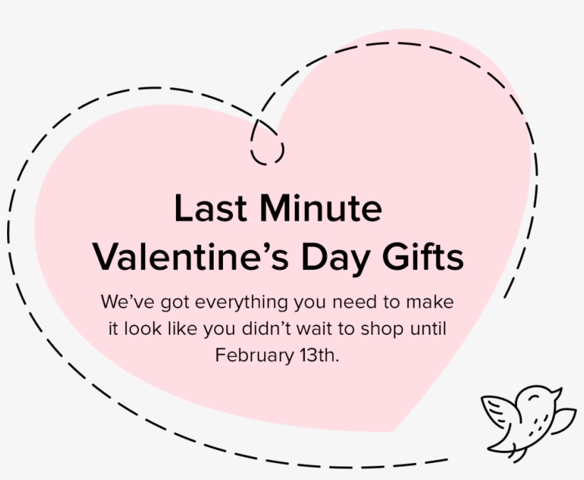 Last Minute Valentine's Day Gifts - Heart, transparent png download