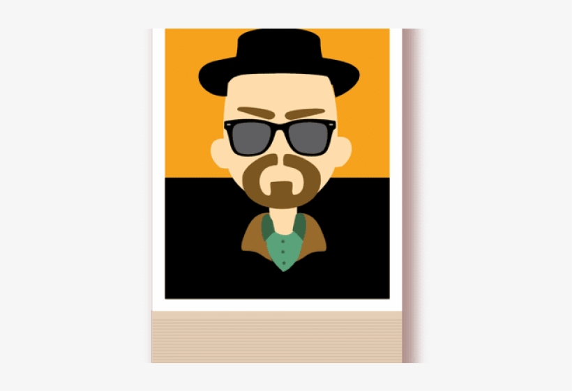 Walter White Clipart Svg - Poster, transparent png download