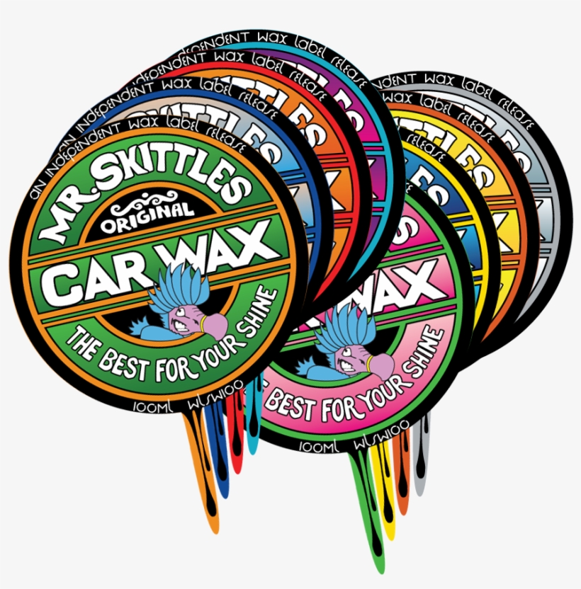 This Skittles Wax Comes In A Limited Edition Of 64 - Circle, transparent png download